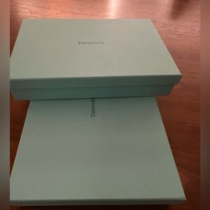 Tiffany & Co. Signature Blue Gift Boxes (Two)
